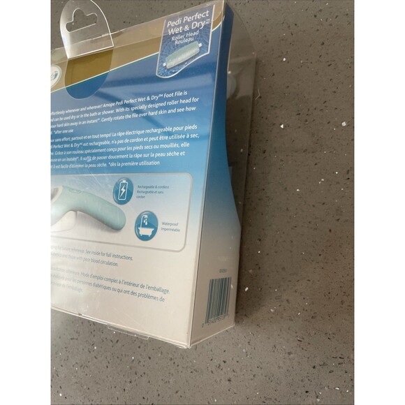 Amope Pedi Perfect Wet Dry Electronic Pedicure Foot File and Callus Remover - Picture 7 of 8